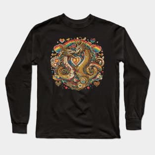 Valentines Dragon Love Long Sleeve T-Shirt